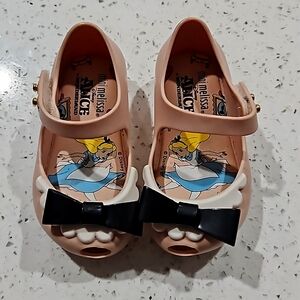 Mini Melissa Disney Alice in Wonderland Shoes